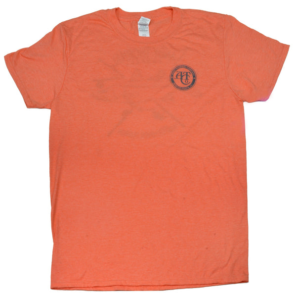 ATC SS Performance Crossed Rods - Snook T-Shirt/Heather Orange