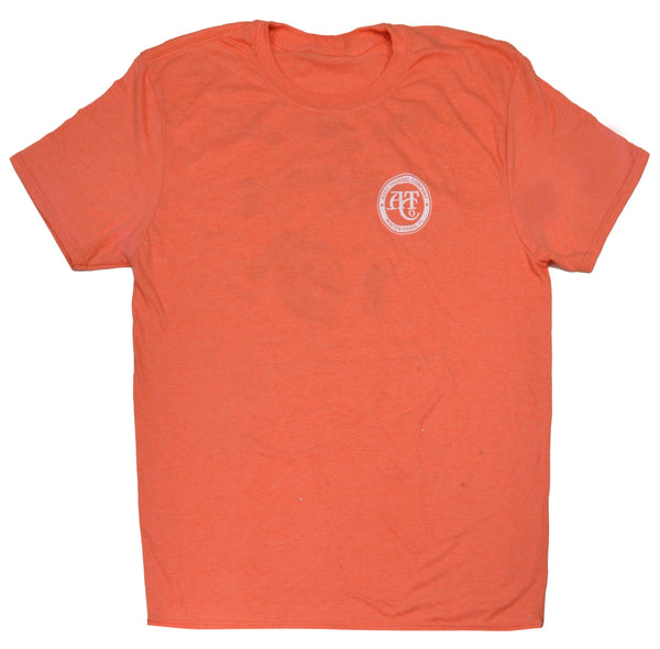 ATC Snook and Rod Performance SS Shirt/Heather Orange
