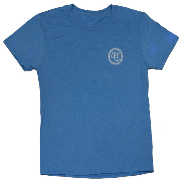 ATC Snook and Rod Performance SS Shirt/Heather Sapphire