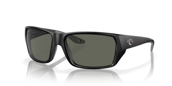 Costa Del Mar Tailfin Sunglasses - Matte Black / Gray 580P