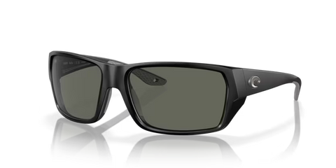 Costa Del Mar Tailfin Sunglasses - Matte Black / Gray 580P