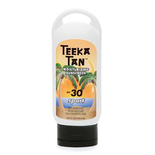Teeka Tan Sunscreen Moisturizing SPF 30 Sport