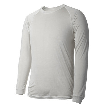 Terramar Mens Thermasilk Top - Natural