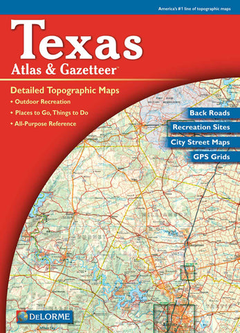 Delorme Atlas & Gazetteer Texas