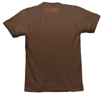 Estrada The Trail Brown S/S Shirt/Orange #400-121