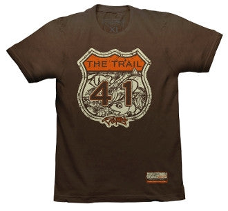 Estrada The Trail Brown S/S Shirt/Orange #400-121