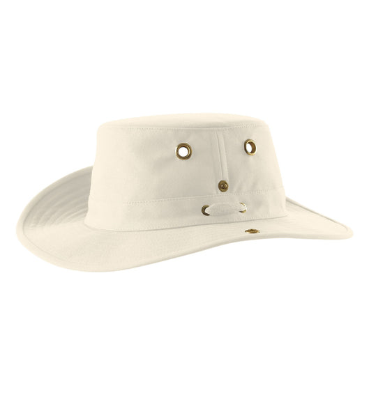 Tilley T3 Cotton Duck Hat - Natural/Green