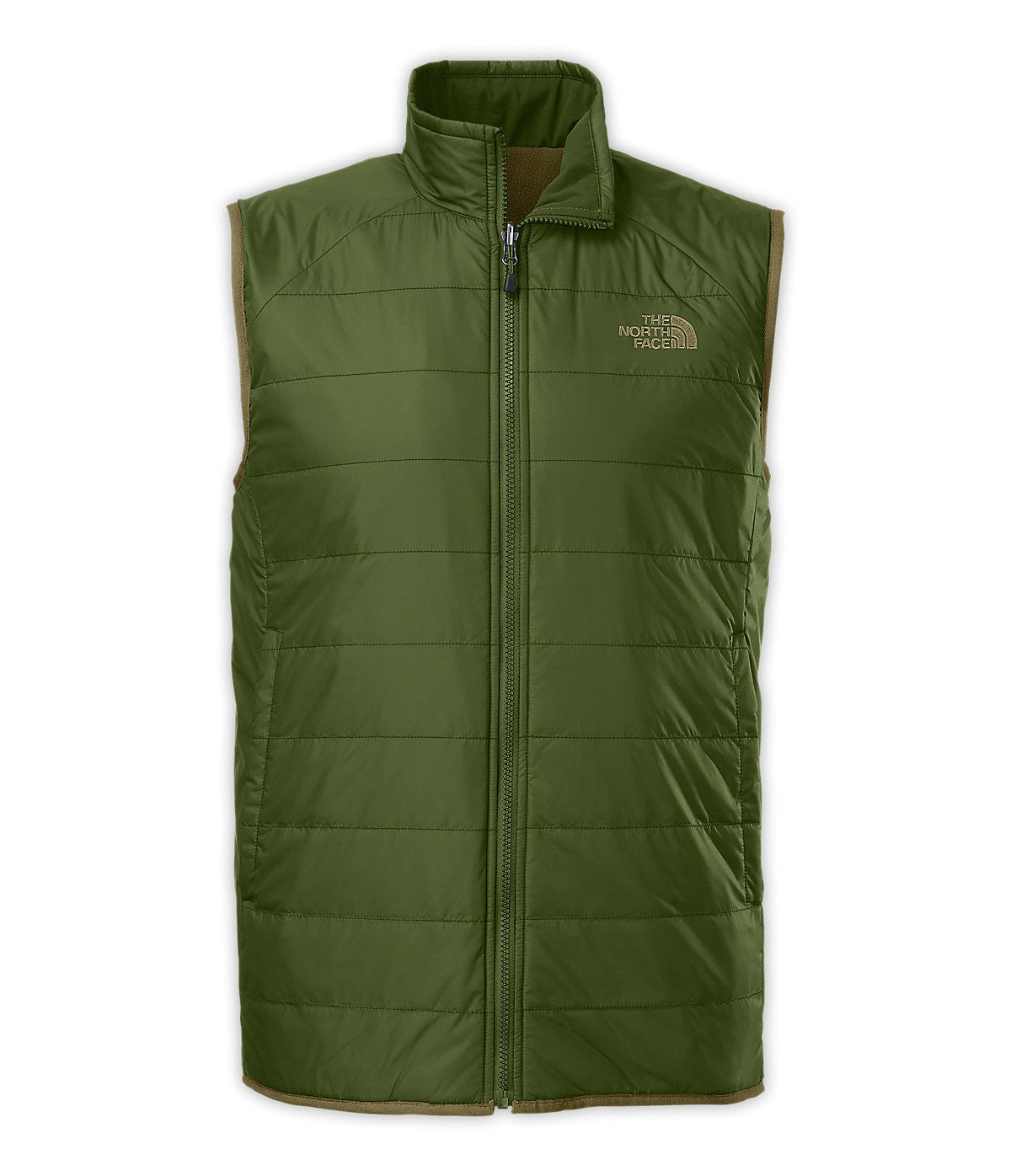 The North Face Mens Trinity Vest/Black Ink Green-Scallion Green