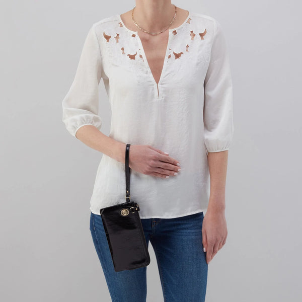 Hobo Mila (Black) Wristlet Purse