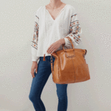 Hobo Sheila (Truffle) Large Satchel