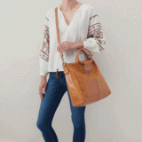 Hobo Sheila (Truffle) Large Satchel