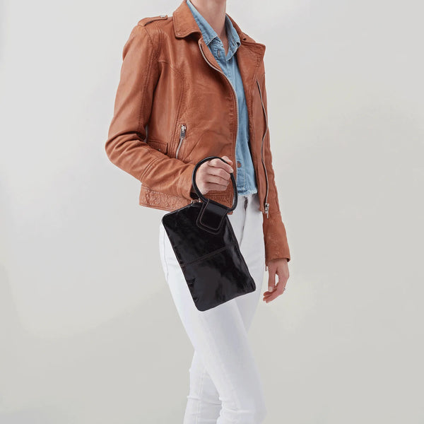 Hobo Sable (Black) Wristlet Purse