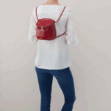 Hobo Stream (Scarlet) Convertible Crossbody Backpack