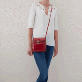 Hobo Stream (Scarlet) Convertible Crossbody Backpack