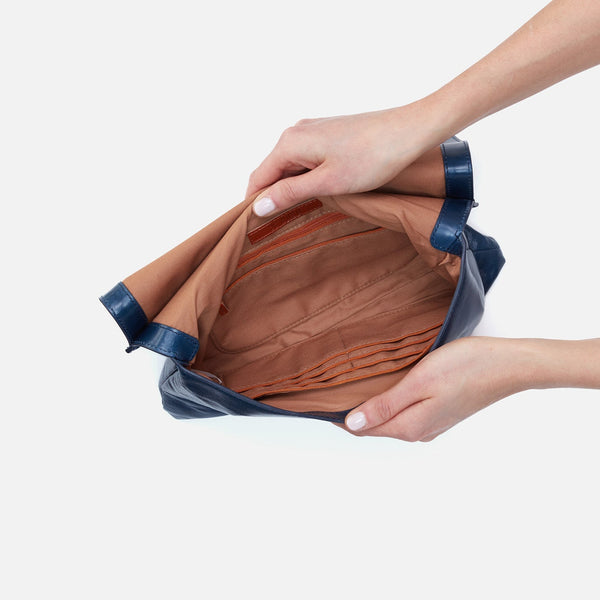 Hobo Mila (Denim) Clutch Purse