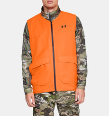 Under Armour Men s Blaze Antler Logo Hunting Vest Blaze Orange XL
