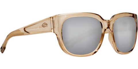 Costa Del Mar Waterwoman II Sunglasses-Shiney Blond Crystal/Grey Silver 580G