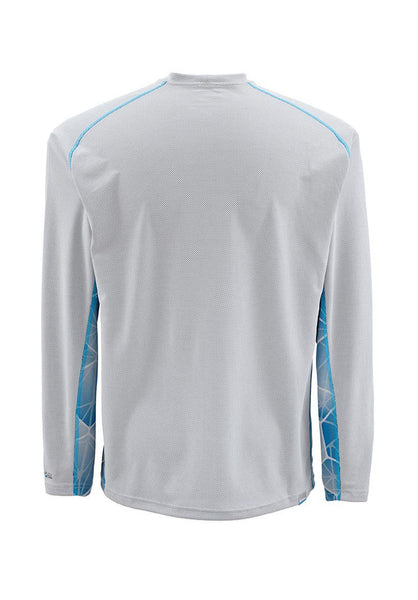 Simms Waypoint L/S Crewneck Tee/White