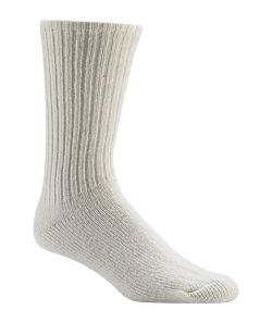 Wigwam 625 Wool Midweight Crew Sock/White - F1086