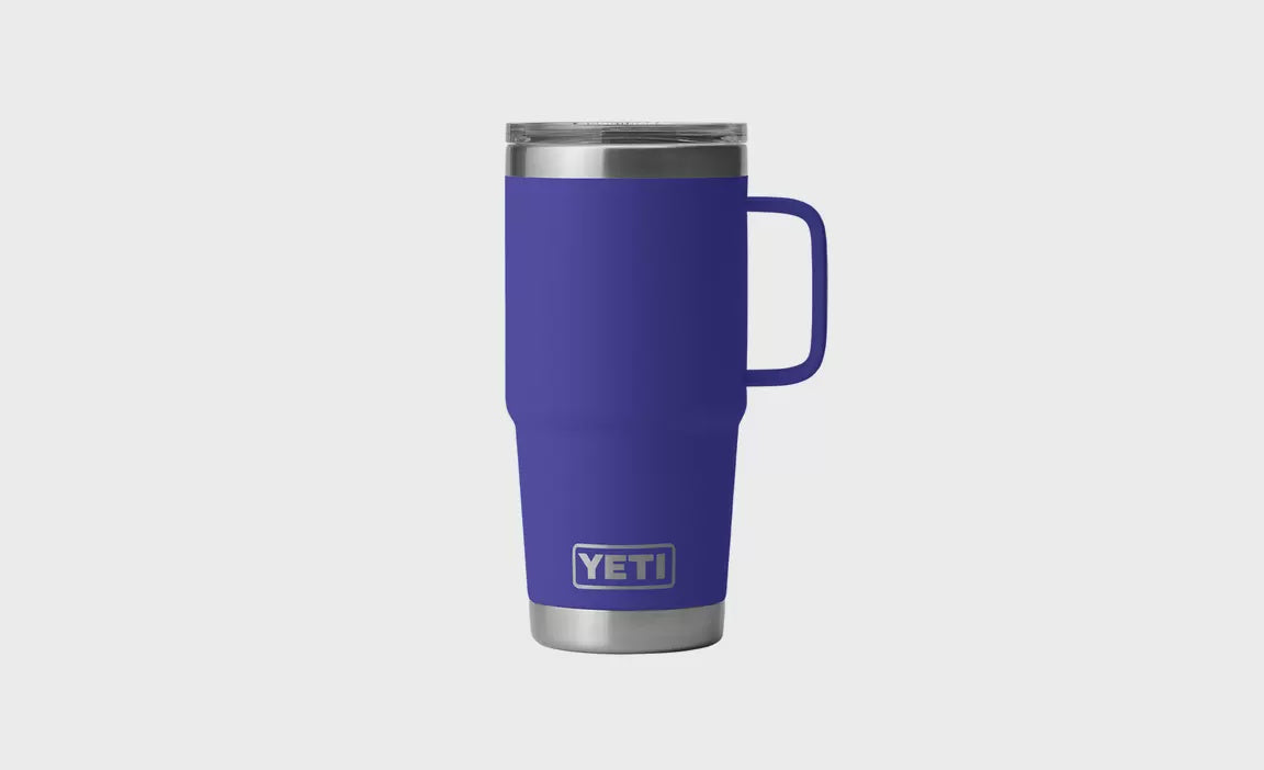 YETI's Offshore Blue 20 oz Travel Mug