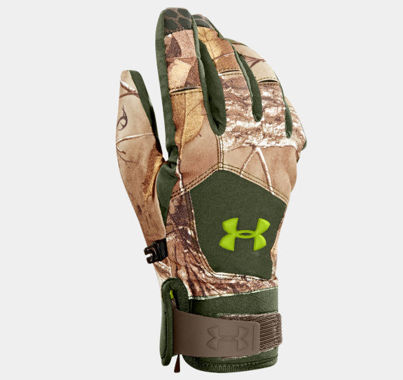 Under armour shop camo hunting gloves