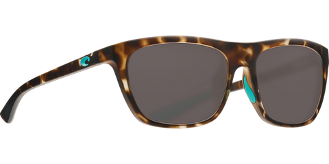 Costa Del Mar Cheeca Sunglasses - Matte Shadow Tortoise/Gray 580P