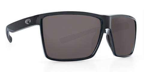 Costa Del Mar Rincon Sunglasses - Shiny Black/Gray 580G