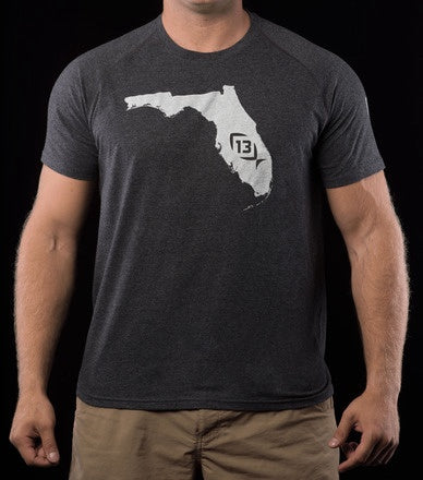 13 Fishing Onyx State T-Shirt Florida - Andy Thornal Company