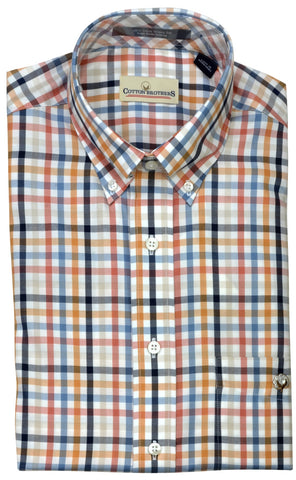 Cotton Brothers Men's LS BD Woven Sport Shirt/Apricot #808612-81