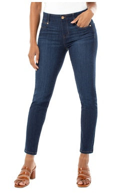 Liverpool Gia Glider Ankle Petite Jeans