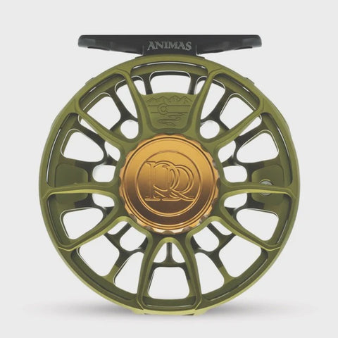Ross Reel Animas 5/6 - Matte Olive