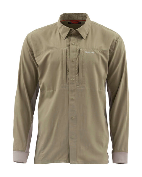 Simms Men's Intruder BiComp LS Shirt/Tan
