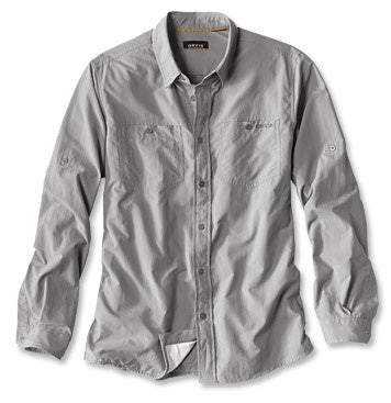 Orvis Escape LS Shirt/Dove Grey