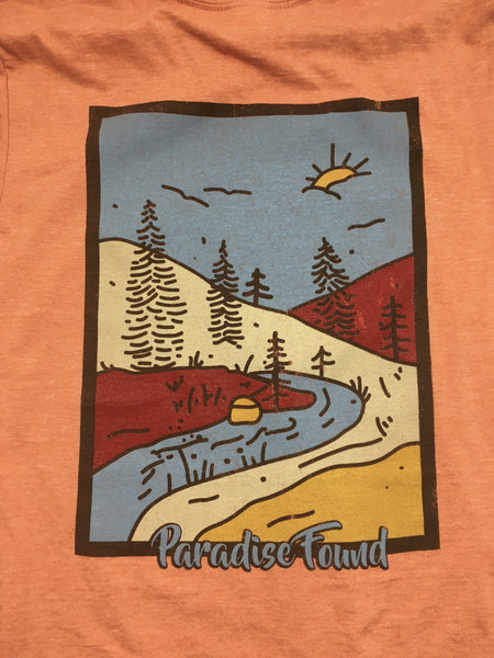 Paradise Found SS T Shirt Adobe Heather ATCo