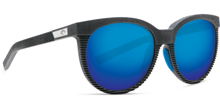 Costa Del Mar Victoria Sunglasses - Net Gray w/Blue Rubber  display picture 1