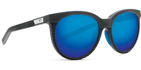 Costa Del Mar Victoria Sunglasses - Net Gray w/Blue Rubber/Blue Mirror 580G