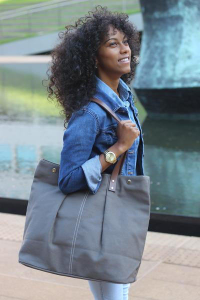 Tag & Crew Tote/Grey