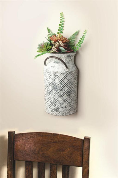 MWW Metal Decorative Wall Planter