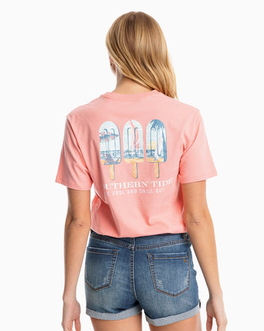 Southern Tide Be Cool and Chill Out Tee Shirt