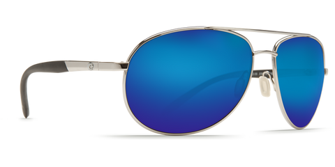Costa Del Mar Wingman Sunglasses - Palladium/Blue Mirror 580G