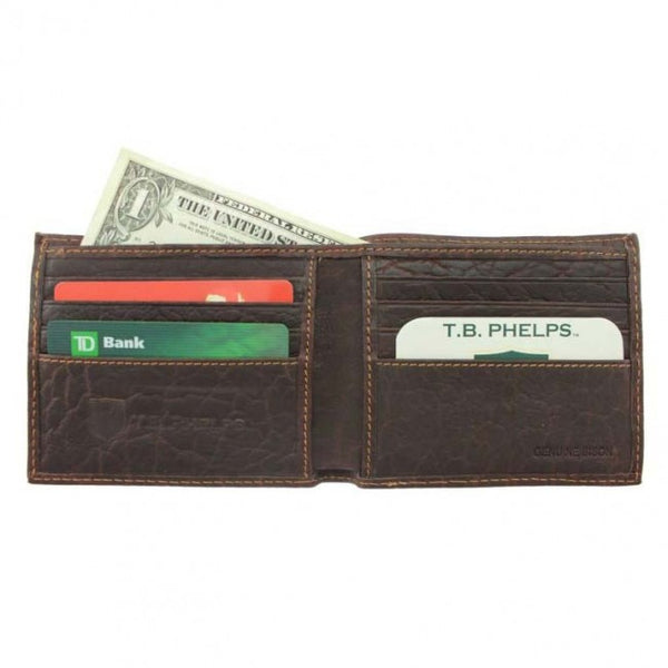 T.B. Phelps Boseman Bison Billfold/Briar