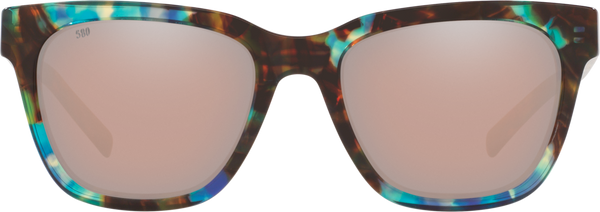 Costa Del Mar Coquina Sunglasses - Shiny Ocean Tortoise/Silver Mirror 580G