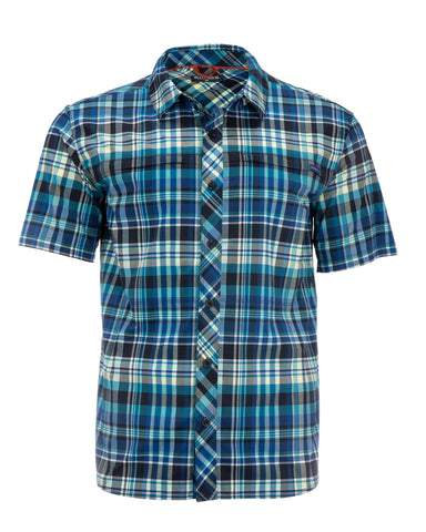 Simms Men's Stone Cold SS Shirt/Meridian Madras