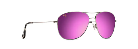 Maui Jim Cliff House Sunglasses - Silver / MAUI Sunrise