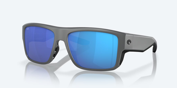 Costa Del Mar Taxman Sunglasses - Matte Gray / Blue Mirror 580G