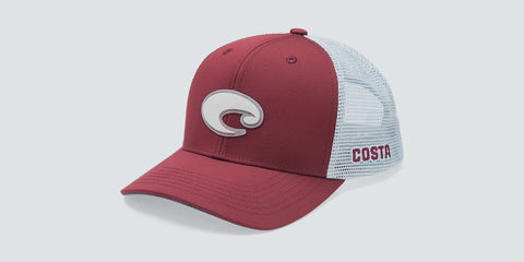 Costa Core Performance Trucker Hat - Maroon