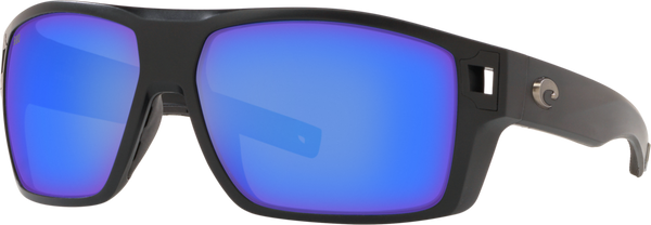 Costa Del Mar Diego Sunglasses - Matte Black / Blue 580G