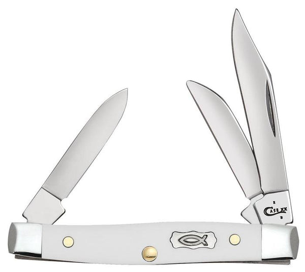Case Ichthus White Synthetic Small Stockman