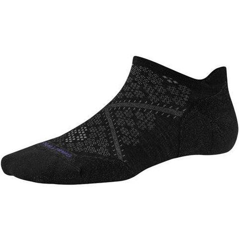 SmartWool Mens PhD Run Lite Elite Micro Sock/Black