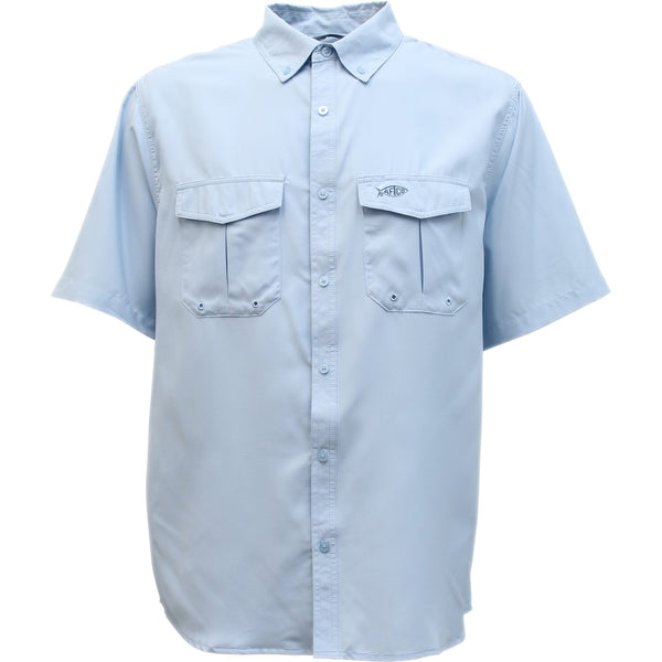 AFTCO Men's Rangle SS Tech Shirt/Sky
